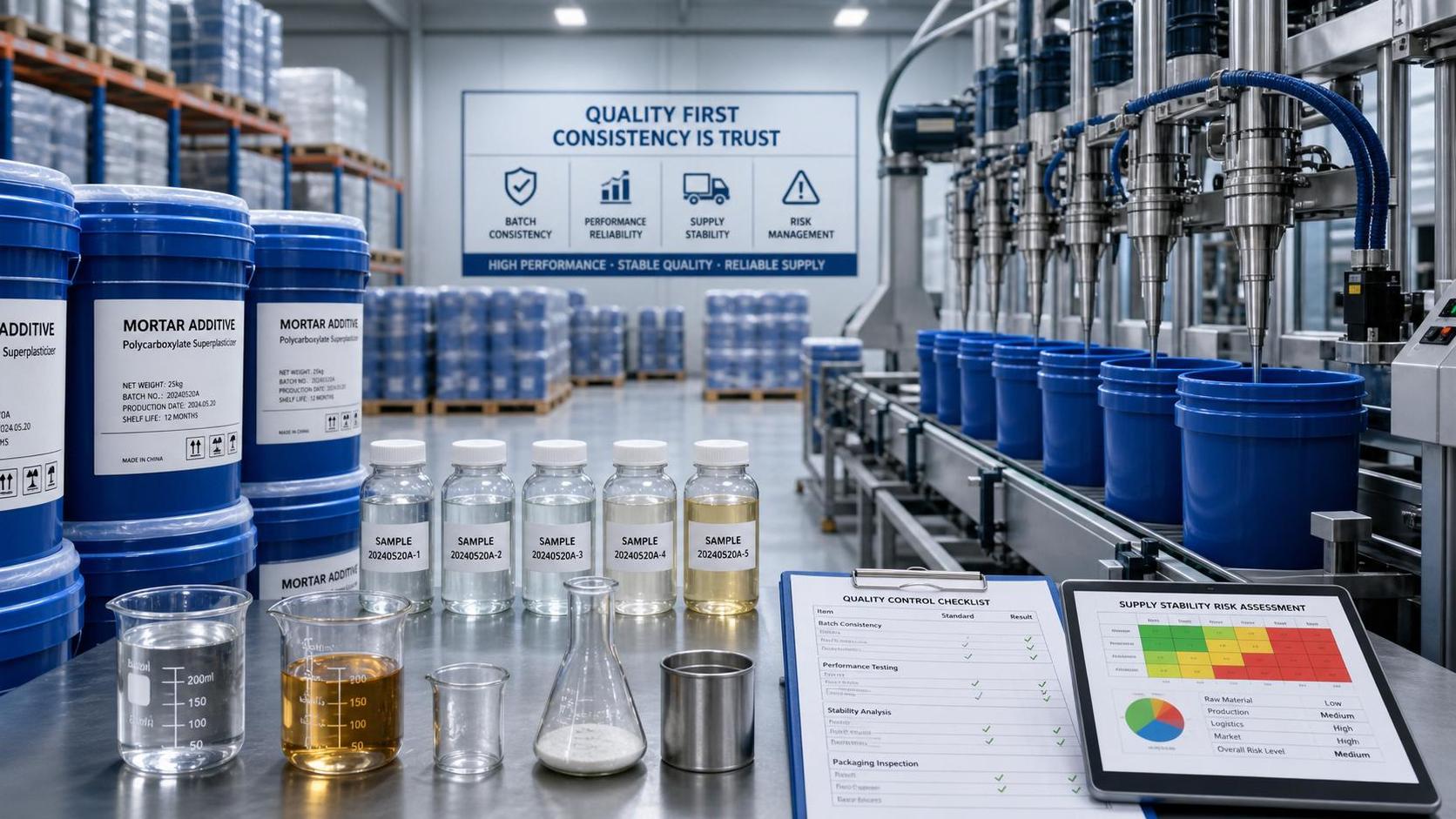 How to Evaluate a Mortar Additive Manufacturer for Quality, Consistency, and Supply Risk How to Evaluate a Mortar Additive Manufacturer for Quality, Consistency, and Supply Risk