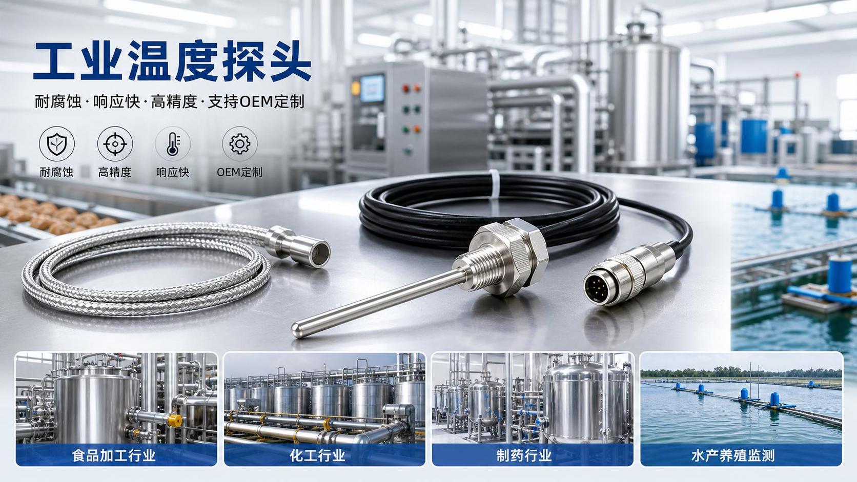 Industrial Temperature Probe OEM Selection Guide: Key Specs, Materials, and Use Cases