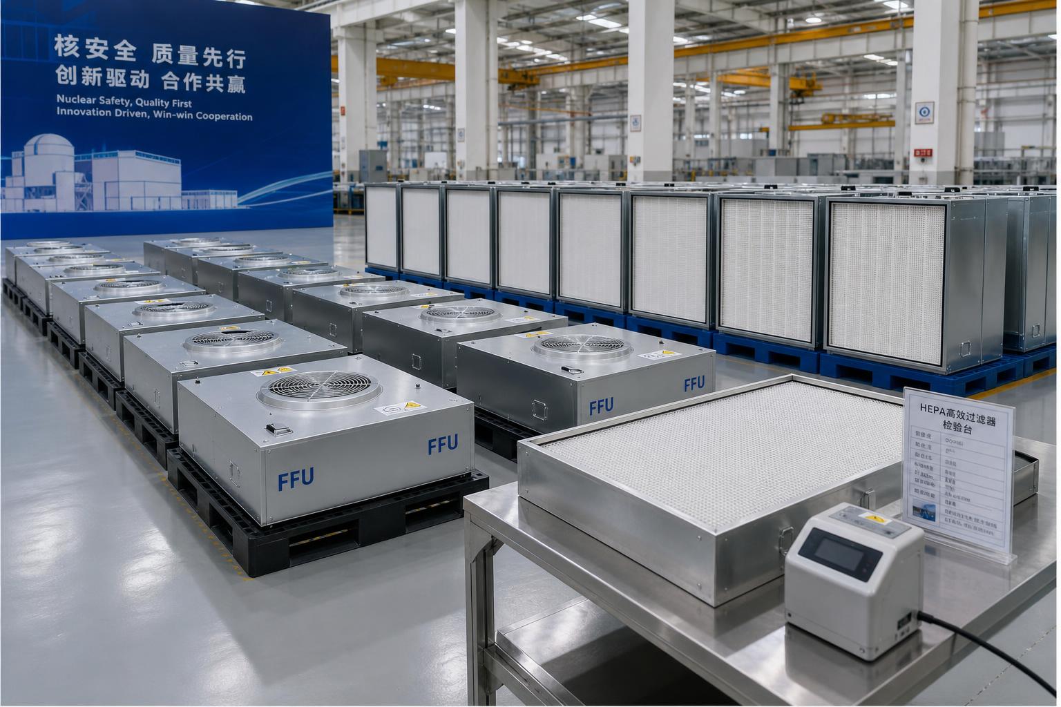 US Nuclear Buildout Lifts FFU & HEPA Filter Demand