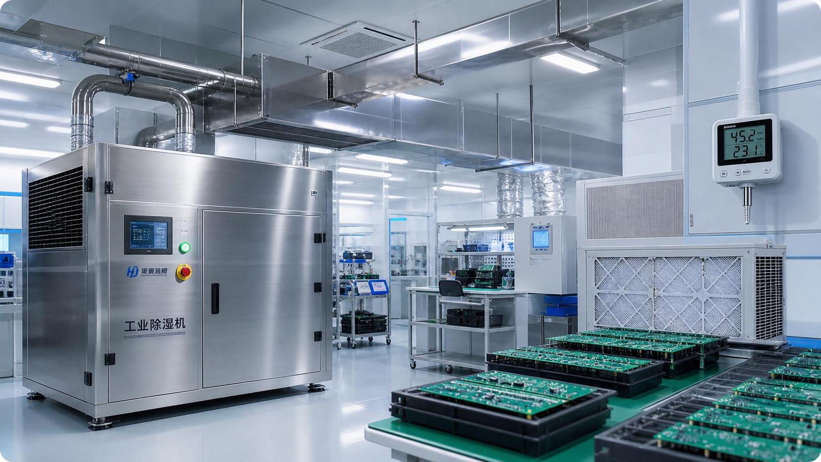 How to Choose a Cleanroom Dehumidifier for Electronics: RH Range, Airflow, and ESD Risks How to Choose a Cleanroom Dehumidifier for Electronics: RH Range, Airflow, and ESD Risks