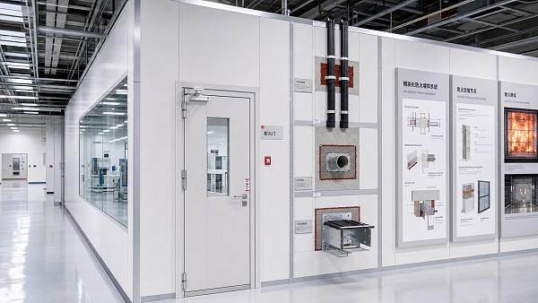 How to Read Modular Wall Fire Rating Data for Cleanrooms and Industrial Builds