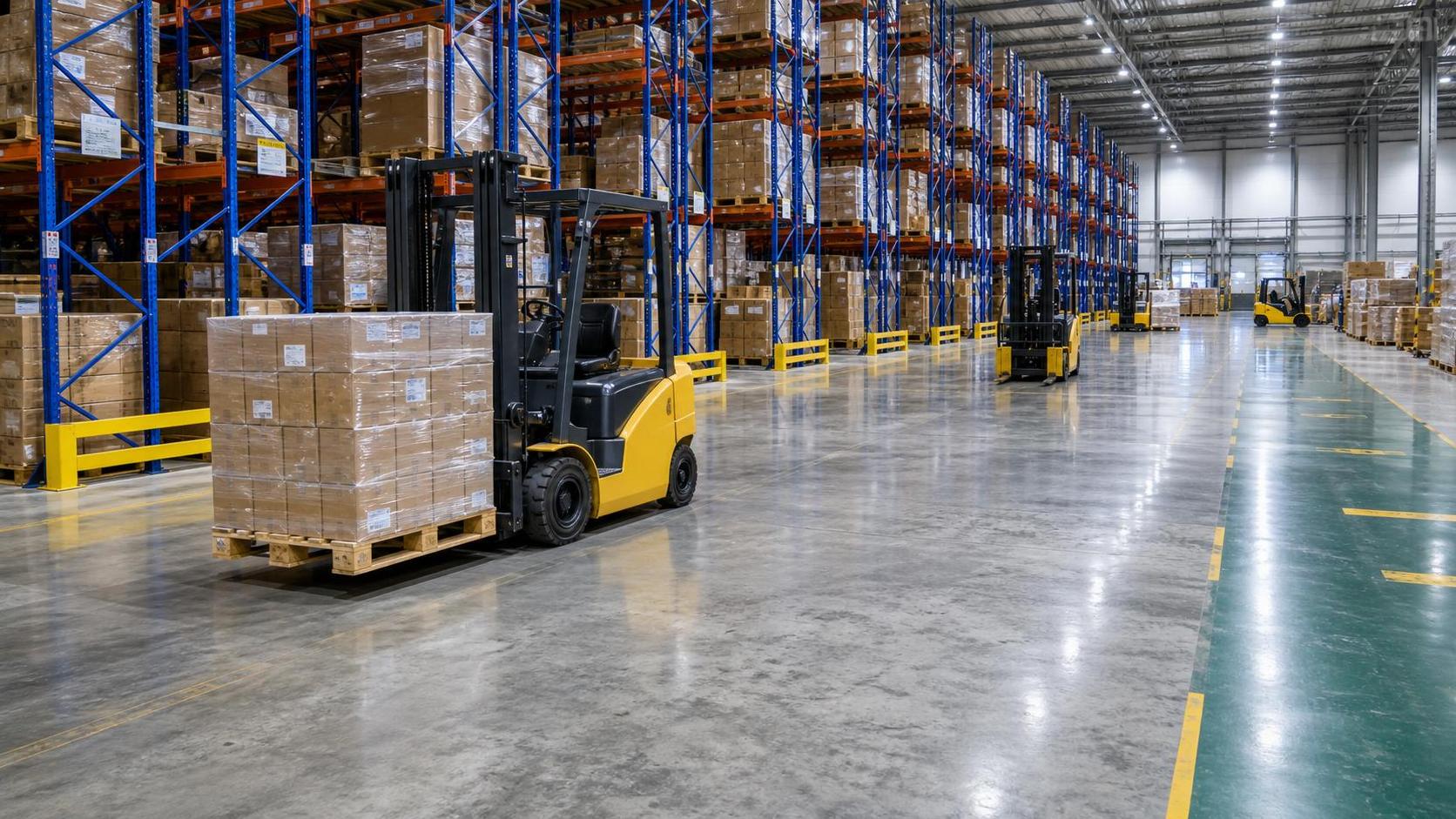 Industrial Flooring for Warehouses: How to Choose by Load, Traffic, and Maintenance Needs