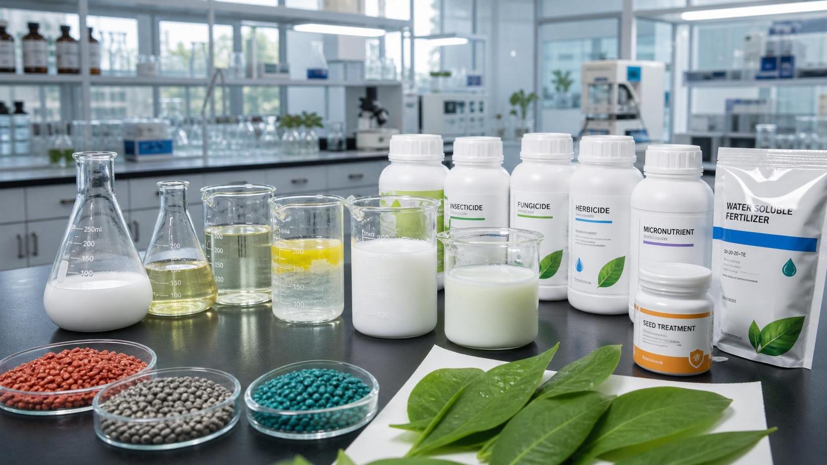 Fine Chemical Applications in Agriculture: Where They Fit in Crop Inputs and Formulations