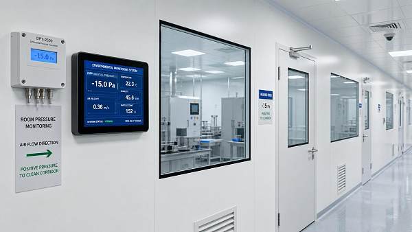 How to Use a Cleanroom Pressure Differential Chart for Room Monitoring