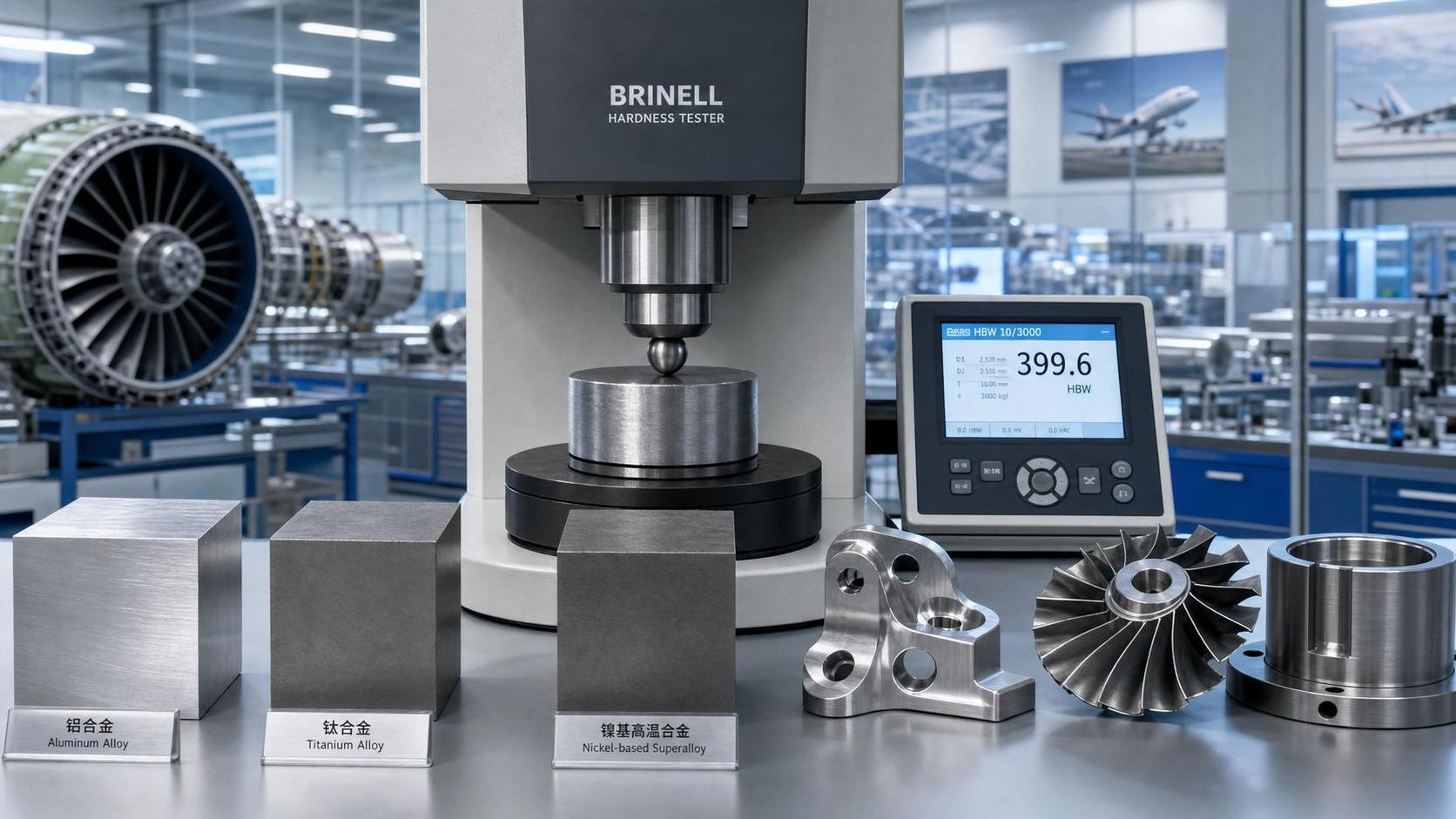 Brinell Hardness in Aerospace Alloys: What the Numbers Mean for Material Selection