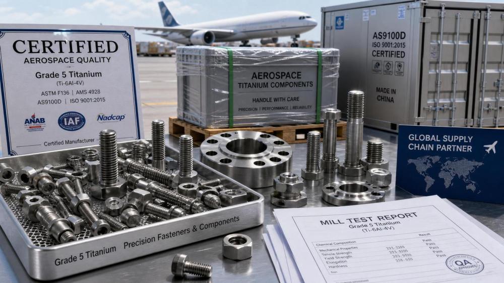China Raises Q3 Titanium Fastener Export Quota