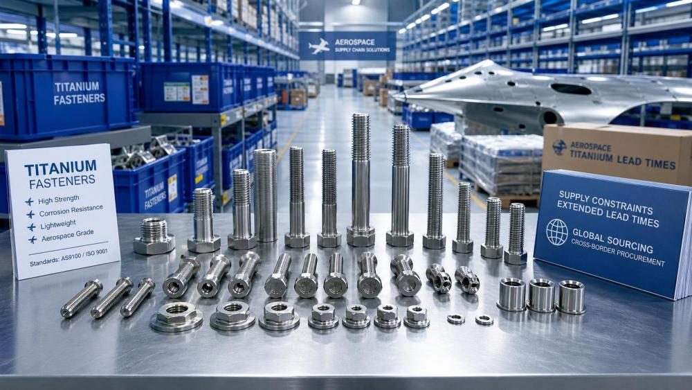 Titanium Fastener Lead Times Reach 22 Weeks