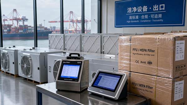 China Customs Starts Real-Time FFU and HEPA Export Checks