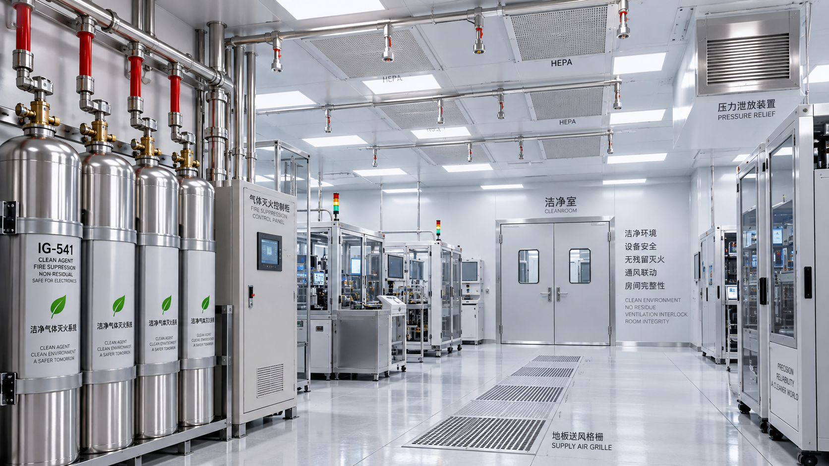 Novec Cleanroom Fire Suppression: How to Assess Residue, Downtime, and Room Integrity Novec Cleanroom Fire Suppression: How to Assess Residue, Downtime, and Room Integrity
