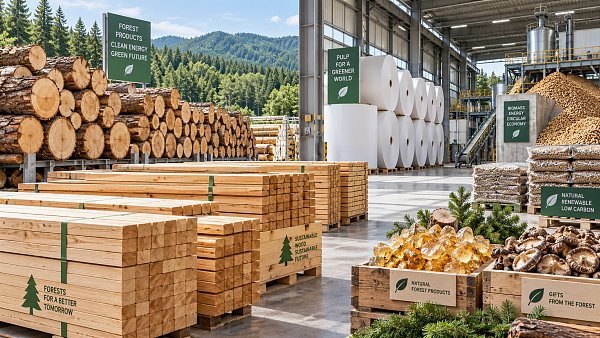 What Counts as Forestry Products? A Guide to Timber, Pulp, Biomass, and NTFPs
