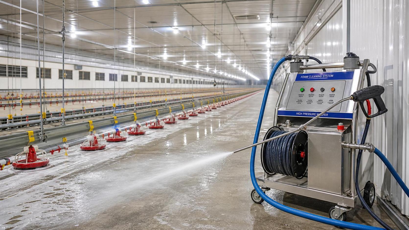 Poultry Cleaning Equipment Selection Factors for Hygienic Farm Operations