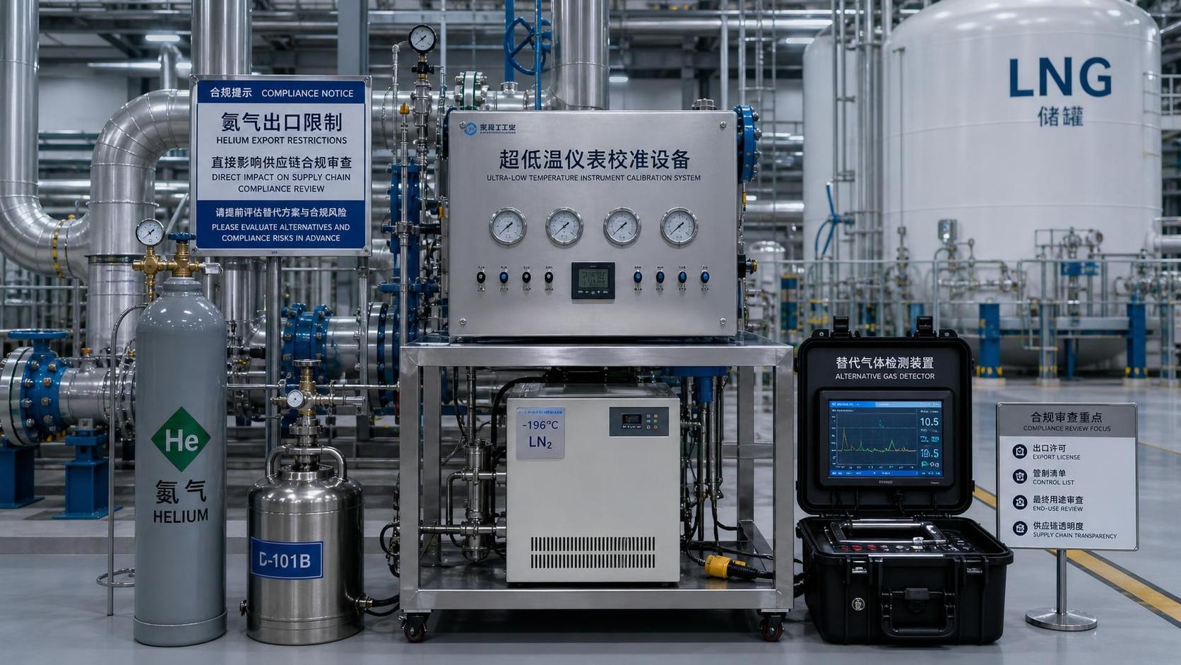 China Helium Export Ban Impacts LNG and SMR Supply Chains