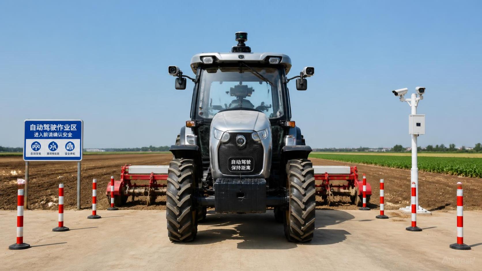 What Safety Standards Must Autonomous Tractors Meet Near Workers?