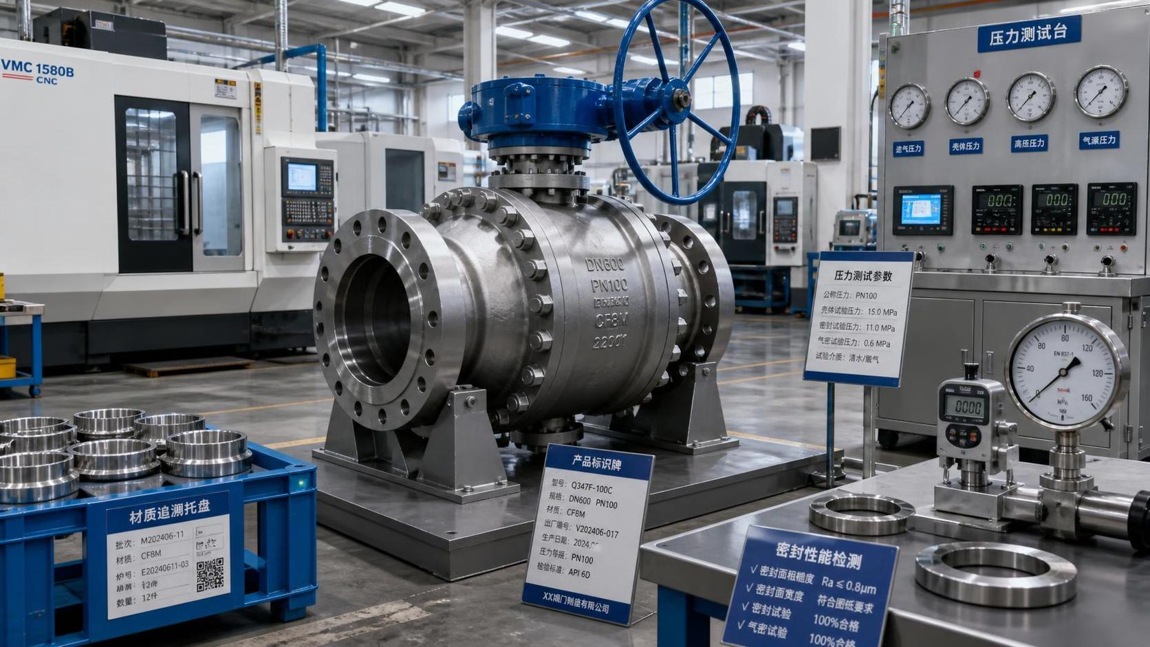 What should a manufacturing capability assessment verify for pipeline valves?