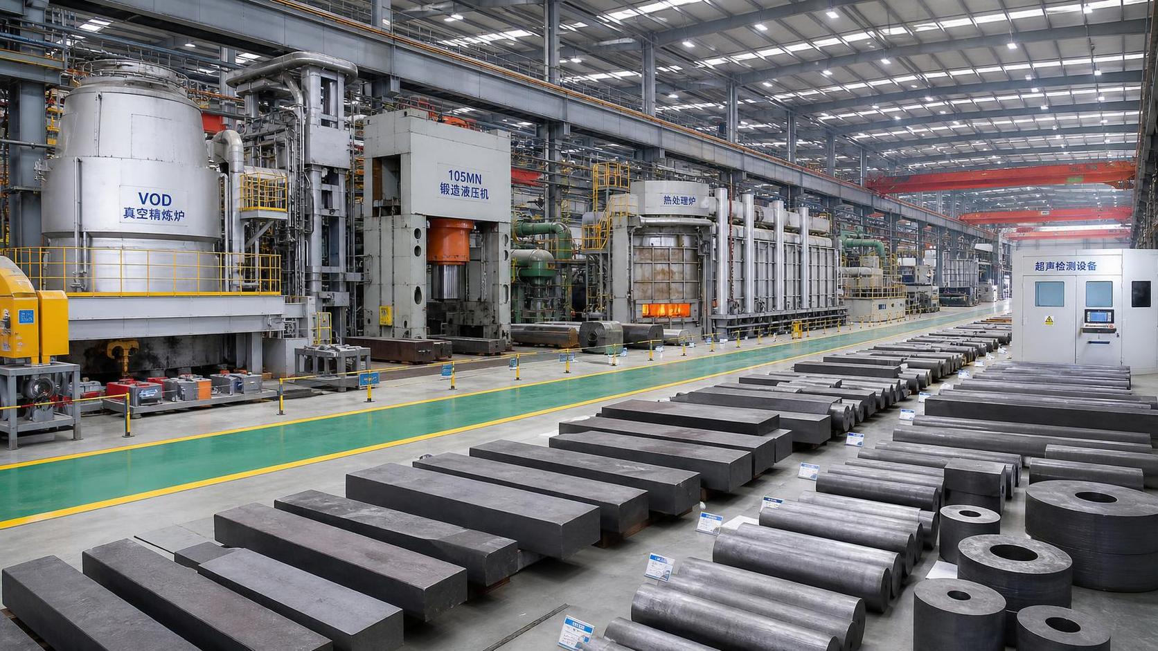 What evidence supports manufacturer capacity verification for aerospace steel?