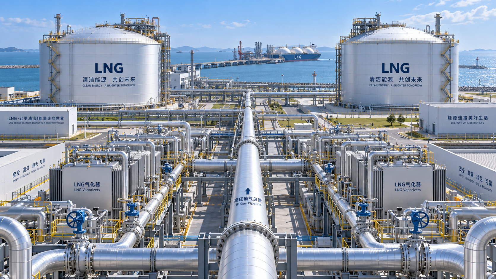 When should an LNG import terminal favor flexible regasification capacity?