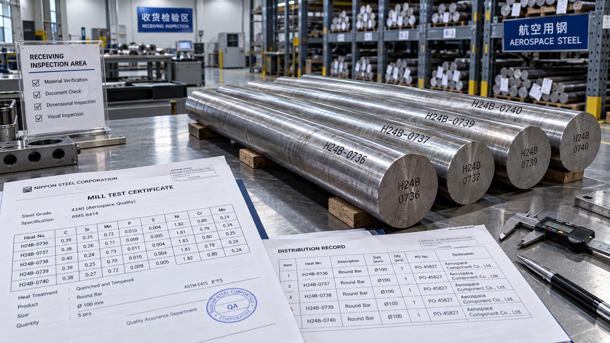 How to verify material traceability with aerospace steel suppliers How to verify material traceability with aerospace steel suppliers