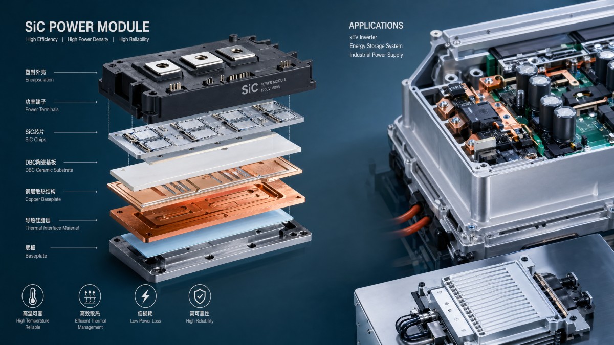 SiC in Power Electronics Is Advancing Faster Than Packaging SiC in Power Electronics Is Advancing Faster Than Packaging