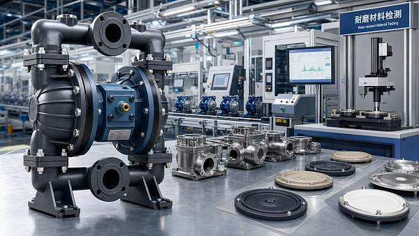 Diaphragm Pump Factory Selection for Abrasive and Slurry Applications