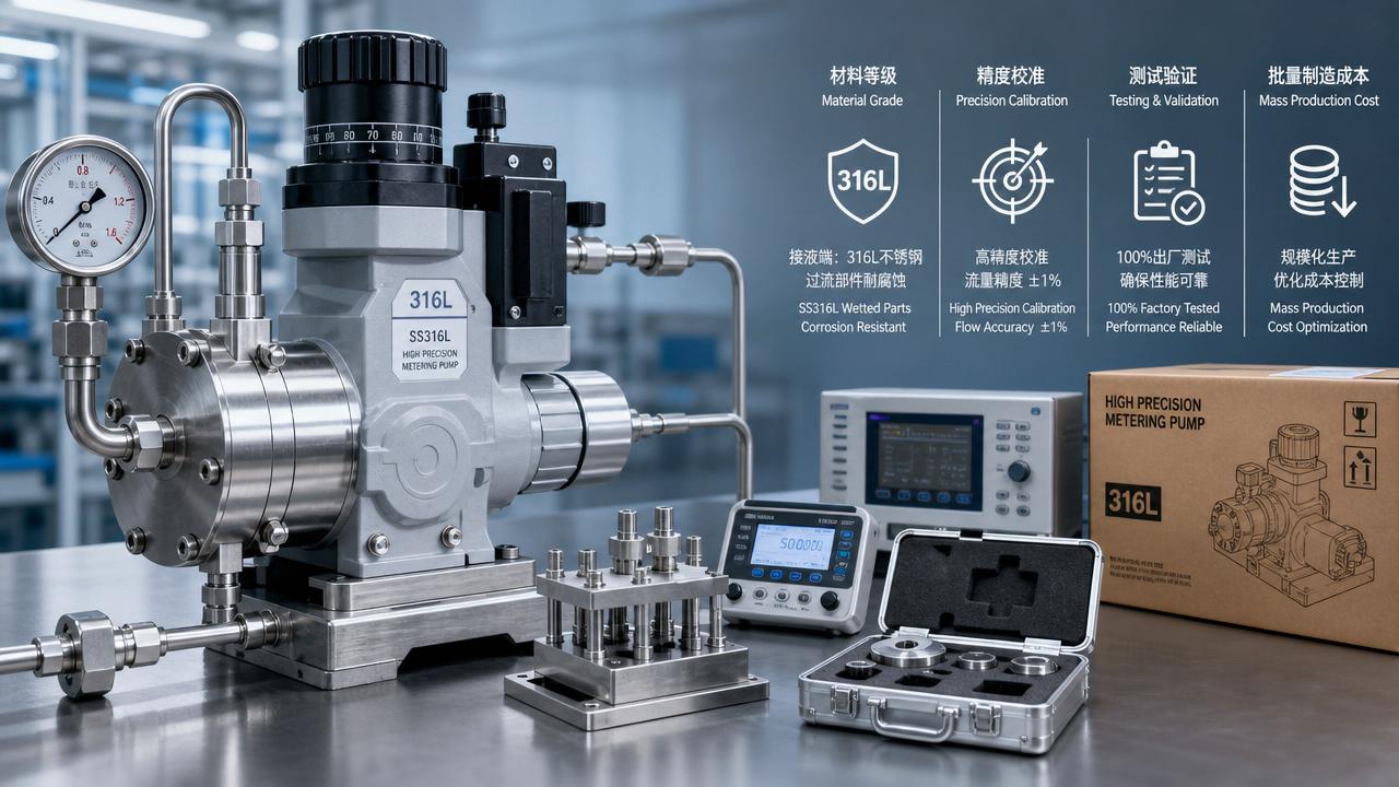 Metering Pump Factory Costs: What Impacts Unit Price Most