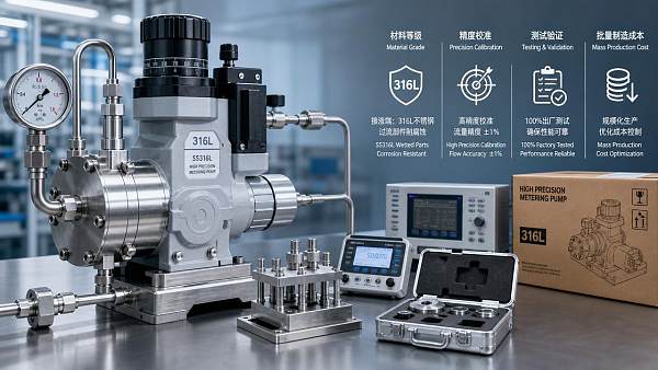 Metering Pump Factory Costs: What Impacts Unit Price Most