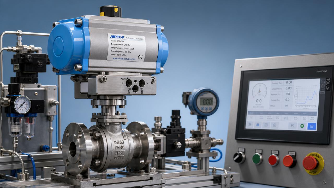 Pneumatic Actuator Supplier Checklist for Control Accuracy and Maintenance