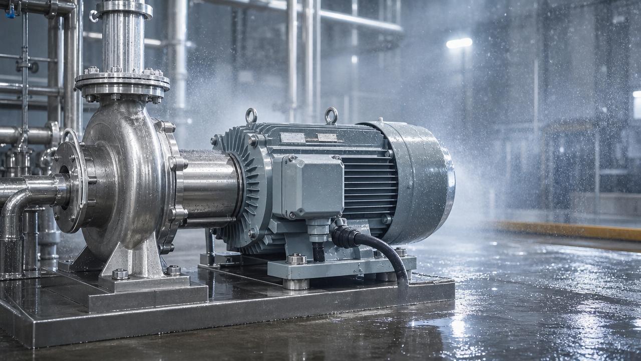 Pump Motor IP Rating Standards for Wet Plant Areas
