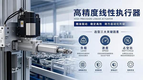 Linear Actuator Supplier Guide for Load, Speed, and Duty Cycle Fit