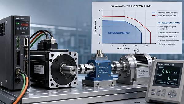 How to Read Servo Motor Torque-Speed Curves Correctly