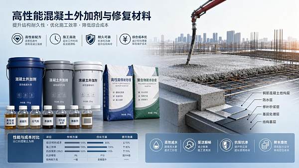 Construction Chemicals: Cost vs Performance in Concrete Jobs