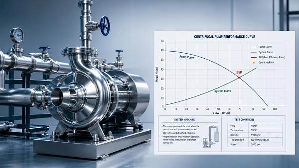 How to Read Centrifugal Pump Head and Flow Data Correctly