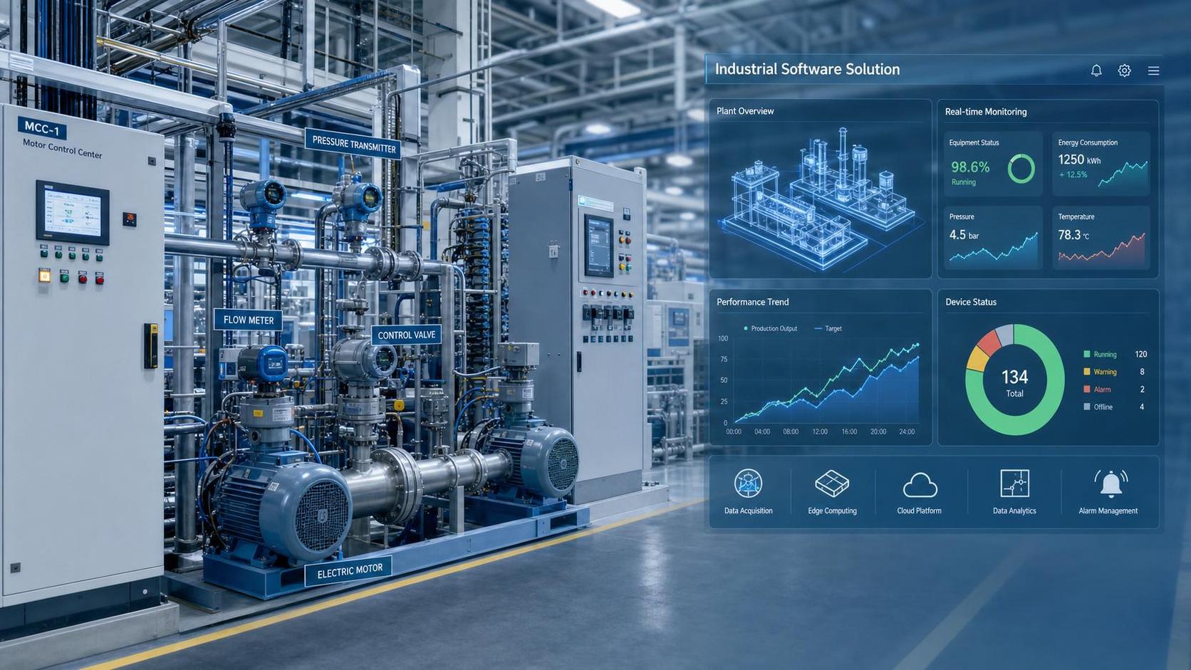 Industrial Software Solutions: Key Features That Improve Plant Visibility