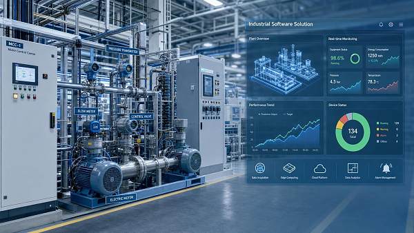 Industrial Software Solutions: Key Features That Improve Plant Visibility
