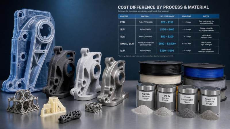3D Printing Quotation: What Changes Price the Most?