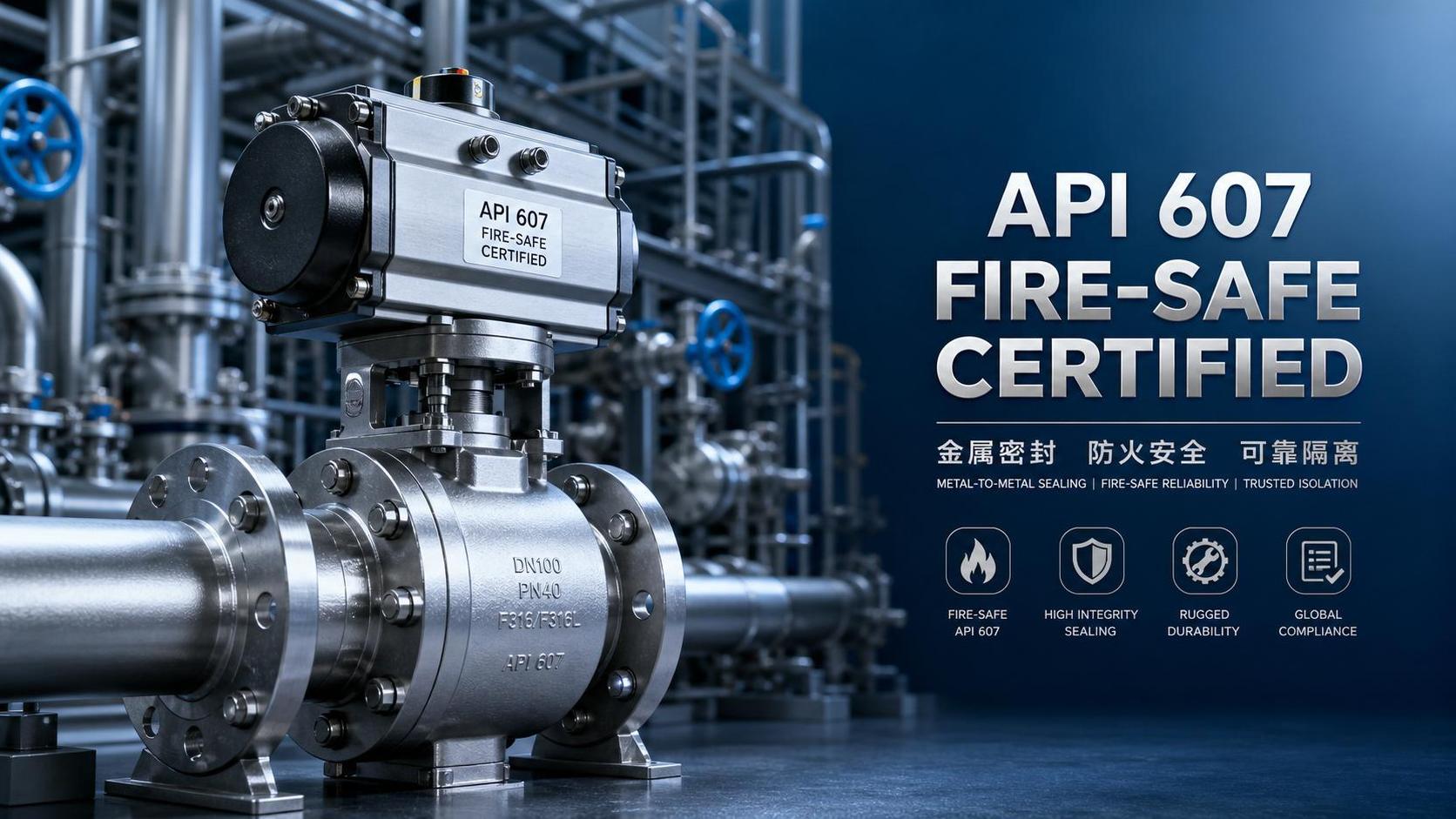 API 607 Certified Valve: When Fire-Safe Compliance Changes Valve Choice
