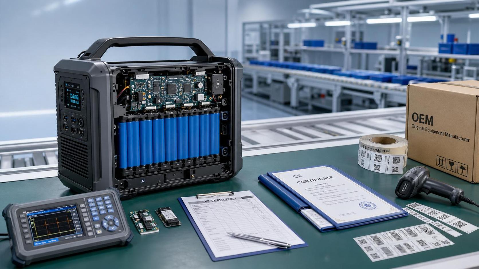 How to Evaluate an Outdoor Lithium Power Station Factory for Stable OEM Supply