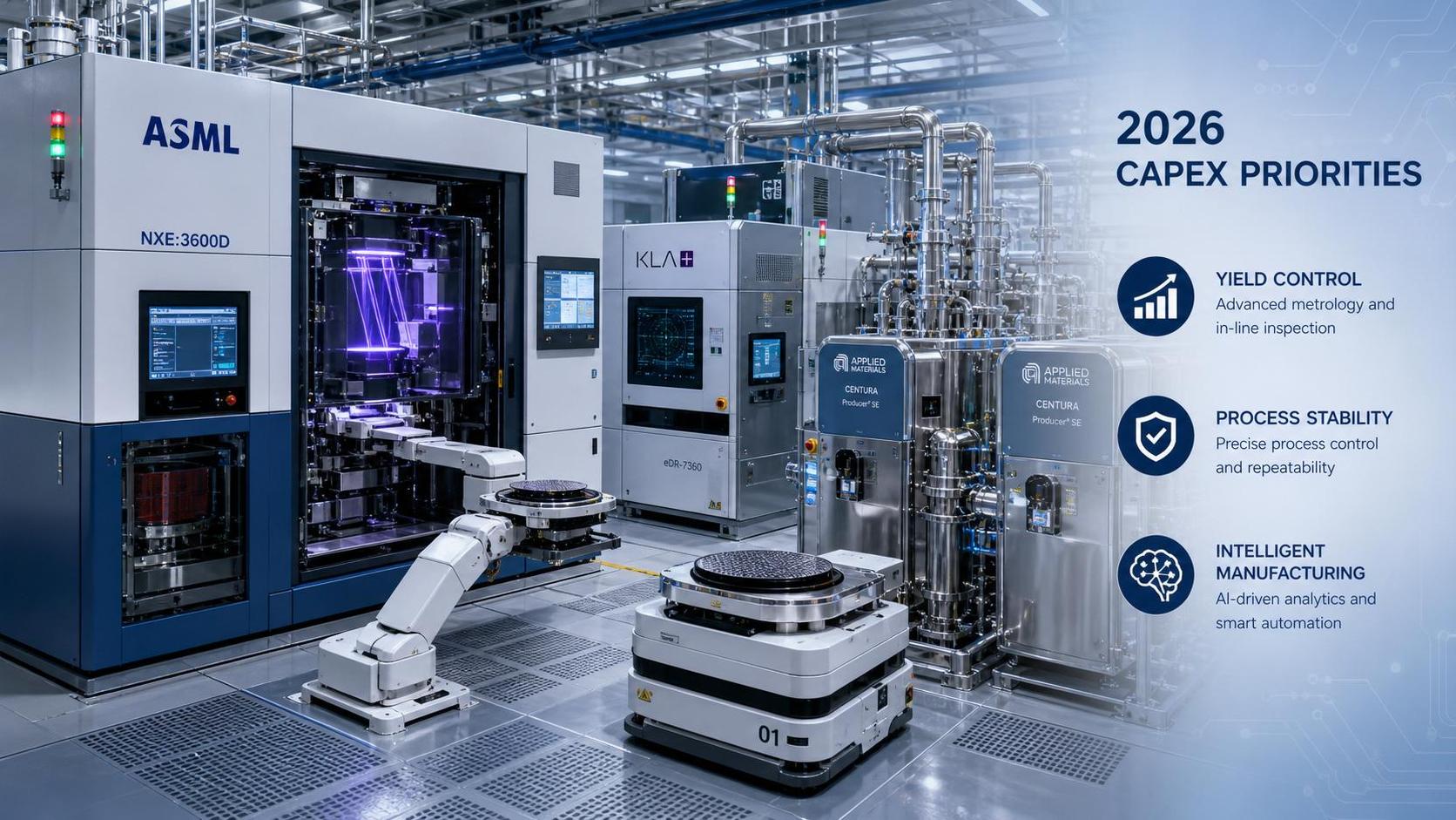 Wafer Fab Capital Spending in 2026: Which Tools Are Getting Priority