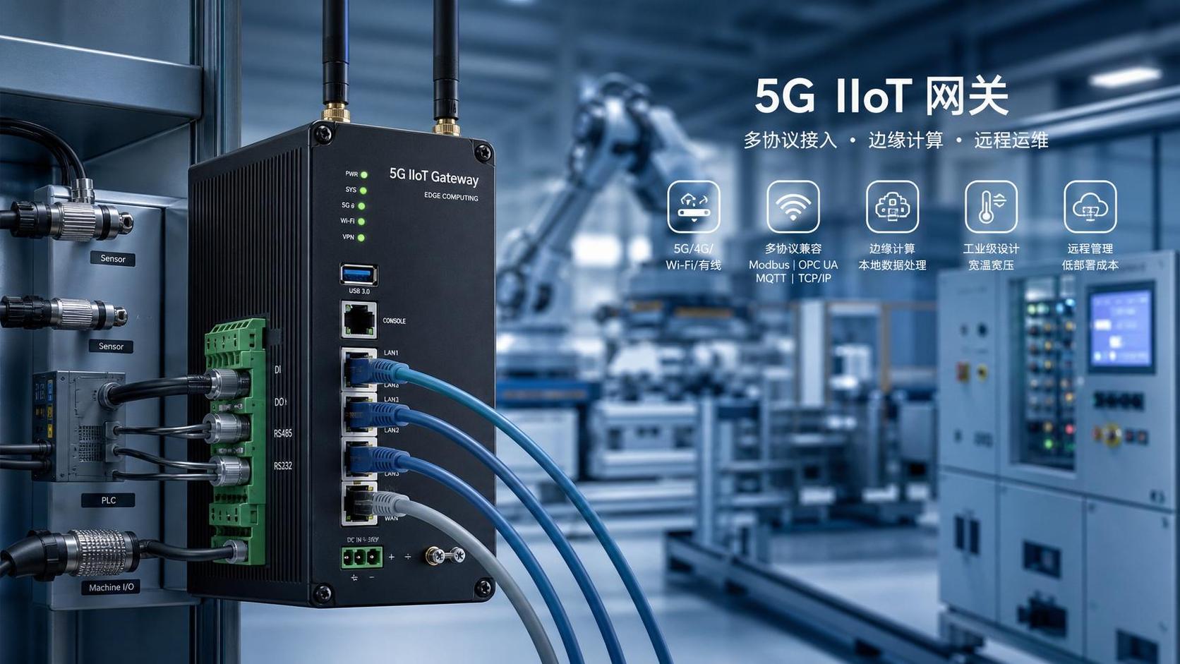 5G IIoT Gateway Wholesale: Key Specs That Affect Deployment Cost