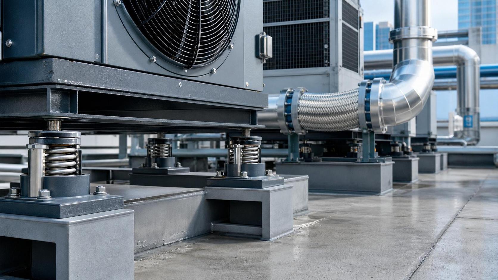 Vibration Isolator for HVAC Equipment: How to Cut Noise Without Hurting Stability