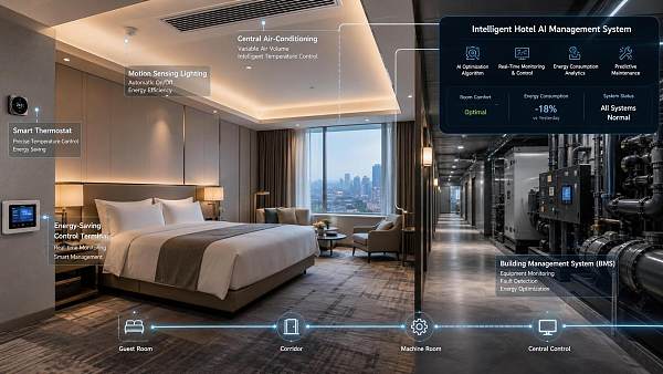 How Smart Hotel AI Helps Reduce Energy Costs Without Hurting Guest Experience
