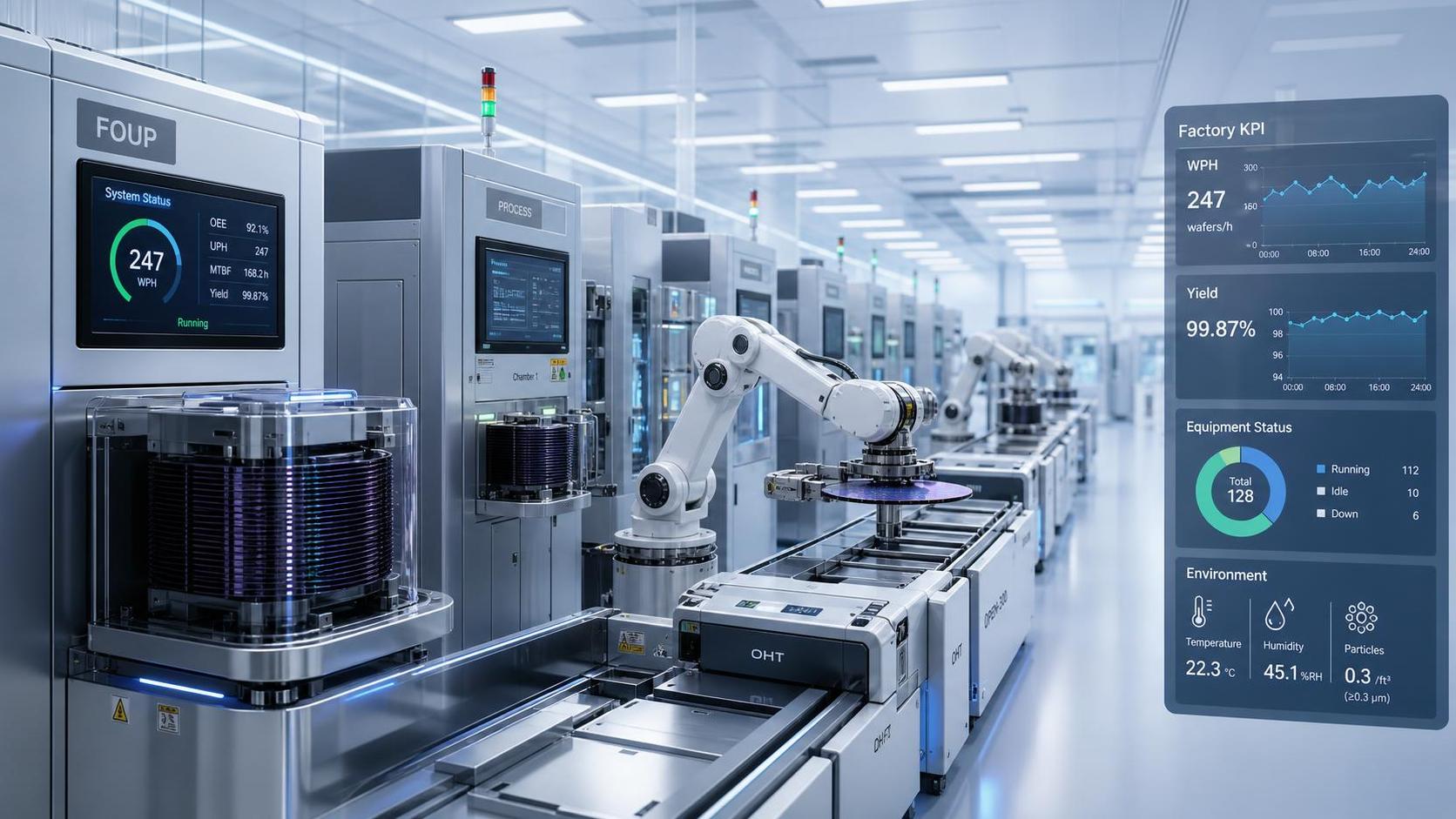 How to Evaluate Automated Semiconductor Fabrication Equipment for Throughput, Yield, and Cleanroom Integration