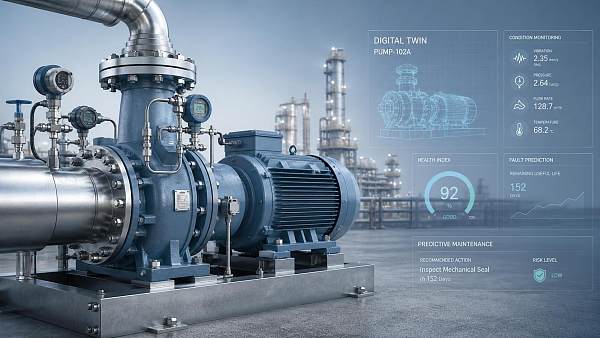 How Digital Twin for Pump Systems Improves Failure Prediction in Oil and Gas