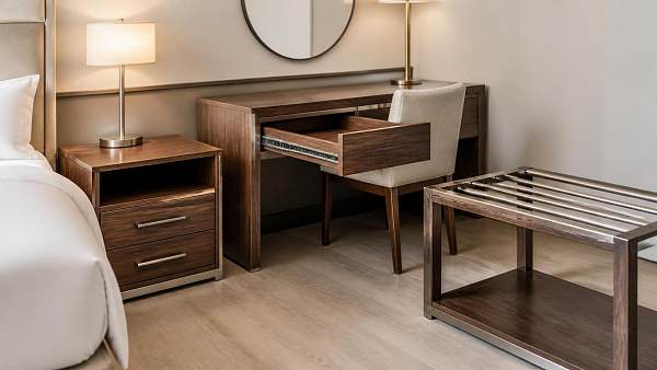 What makes hotelroomfurniture durable enough for high-turnover hotels