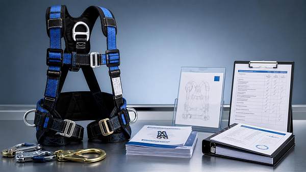 How to check if safetyharnesses meet OSHA and ANSI requirements