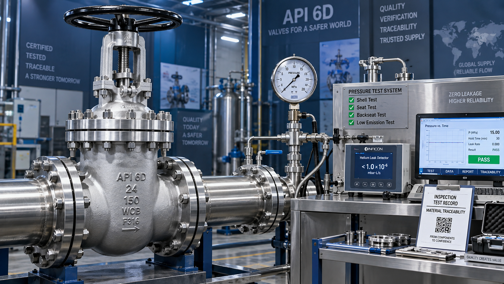 How to verify an API 6D gate valve supplier before placing an order