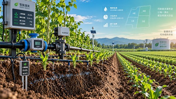 How IoT integration for smart agriculture reduces irrigation waste