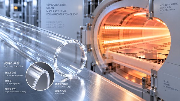 How purity grades affect semiconductor quartz tube selection