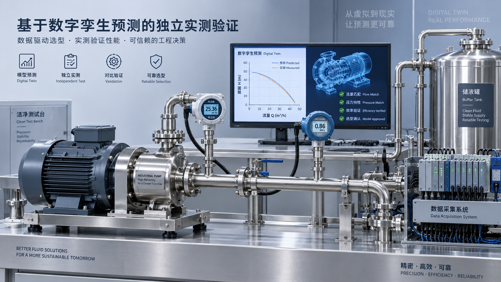 How to validate digital twin predictions before selecting equipment