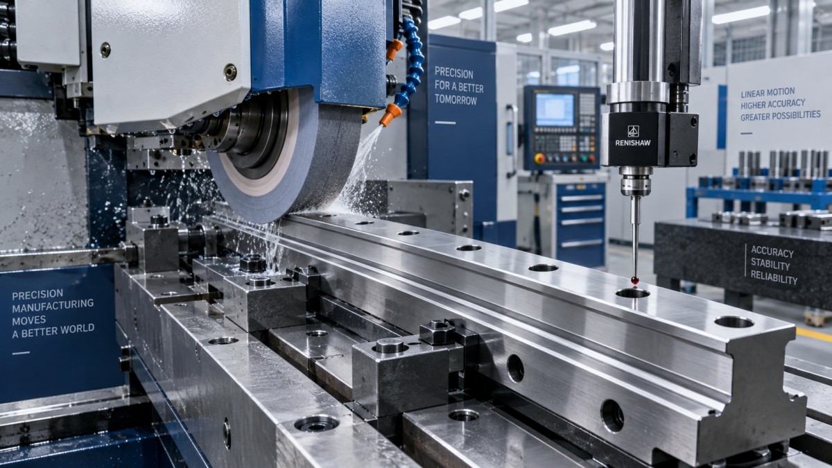 How grinding accuracy affects precision linear guide manufacturing How grinding accuracy affects precision linear guide manufacturing
