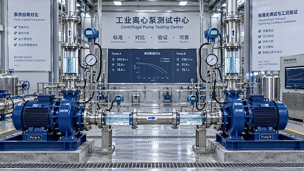 How Do I Compare Pump Suppliers Using Ideal-Condition Test Data?